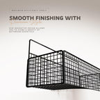 MIORAH 2 Pack Self Adhesive Bathroom Organizer – No Drill Wall Mounted Bathroom Shelves & Rack for Modern Space Saving Storage